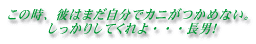̎Aނ͂܂ŃJj߂ȂB 肵ĂEEEjI 